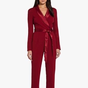 Adrianna Papell Tuxedo Jumpsuit